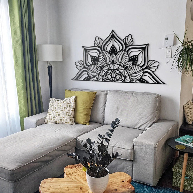 Floral Metal Wall Decor