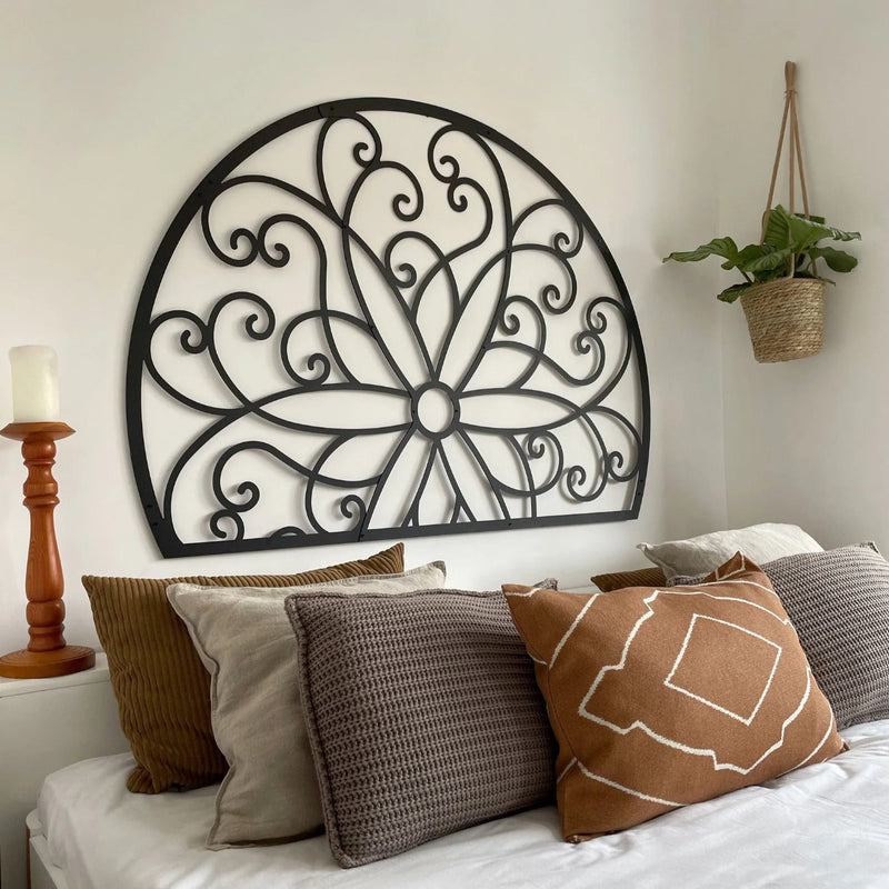 Lotus Flower Metal Wall Decor