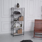 Vicarage Living Room Bookcase Organizer Storage Rack - waseeh.com