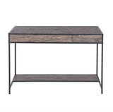 Healey Living Room Office Wide Organizer Writing Desk - waseeh.com