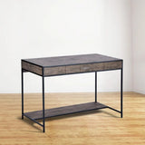 Healey Living Room Office Wide Organizer Writing Desk - waseeh.com