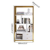 Credenza Bookcase Living Lounge Bedroom Storage Organizer Rack - waseeh.com