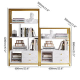 Credenza Bookcase Living Lounge Bedroom Storage Organizer Rack - waseeh.com