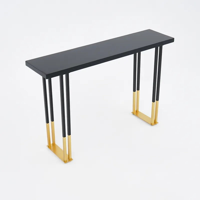 Feigned Living Lounge Drawing Room Counter Breakfast LED Console Table - waseeh.com