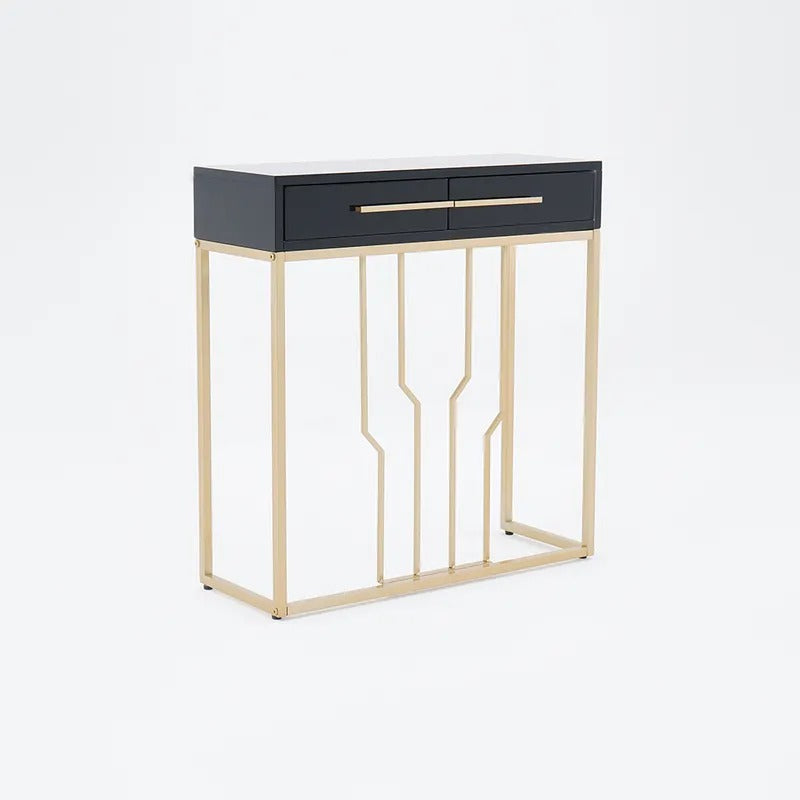 Off-Track Living Lounge Entryway Drawing Room Console Drawer Table - waseeh.com