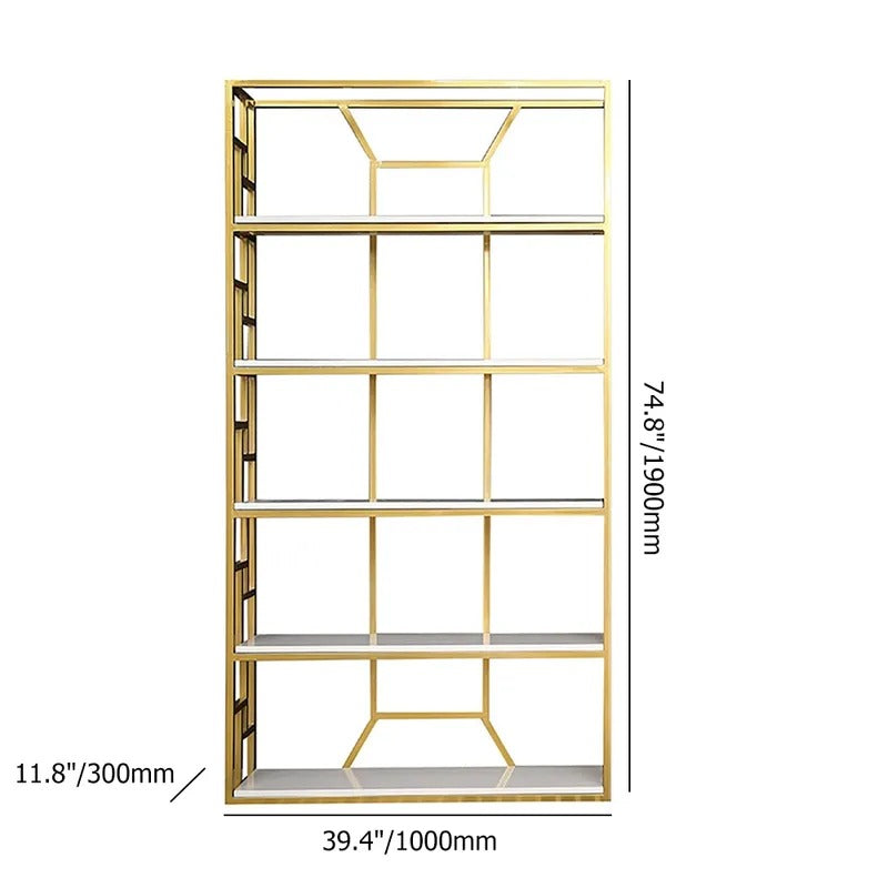 Morass Lounge Living Room Bookcase Organizer Storage Rack - waseeh.com