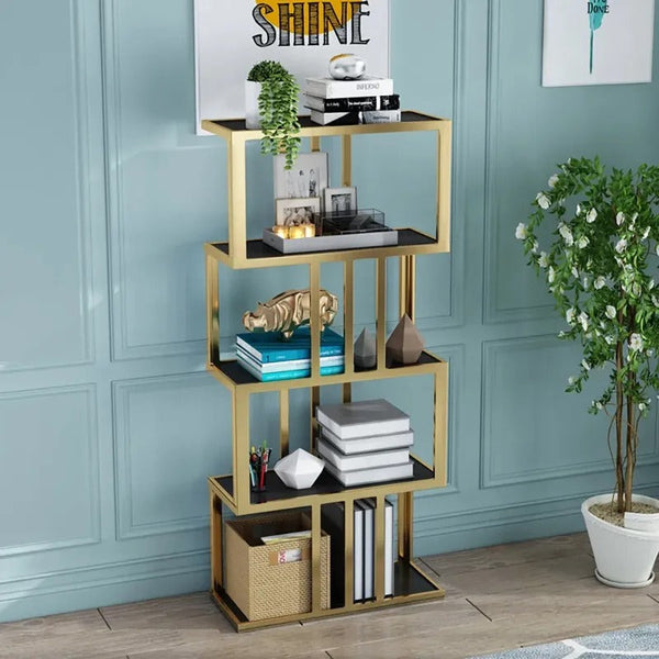 Solos Lounge Living Room Bookcase Organizer Storage Rack Decor - waseeh.com