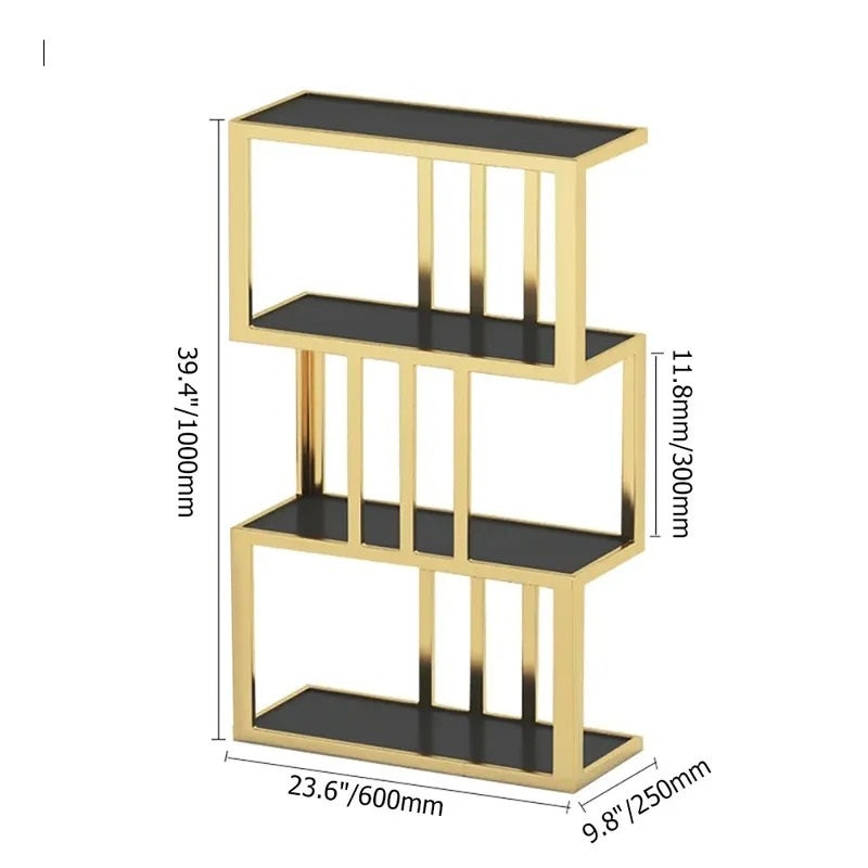 Solos Lounge Living Room Bookcase Organizer Storage Rack Decor - waseeh.com