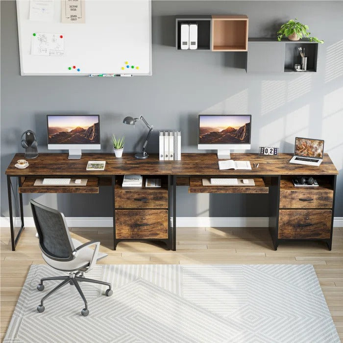 Labelle Living Room Office Work Station Organizer Drawer Desk Table - waseeh.com