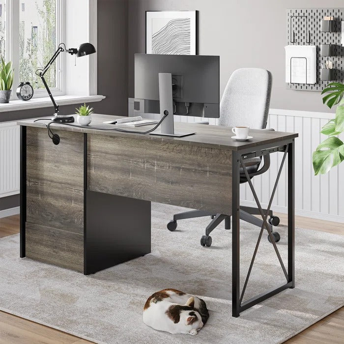 Labelle Living Room Office Work Station Organizer Drawer Desk Table - waseeh.com