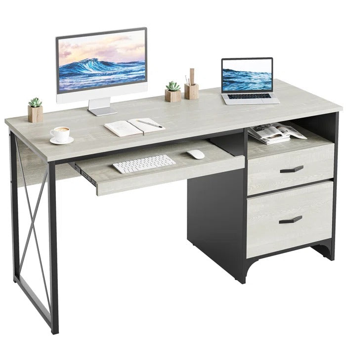 Labelle Living Room Office Work Station Organizer Drawer Desk Table - waseeh.com