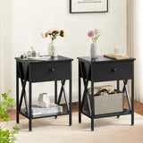 Halstein Lounge Bed Room Organizer Side Table Decor - waseeh.com