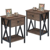 Halstein Lounge Bed Room Organizer Side Table Decor - waseeh.com