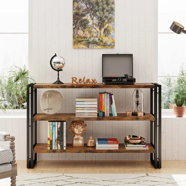 Smokestack Living Lounge Hallway Bookcase Media Console Table