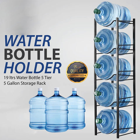 Water Bottle Holder Metal Rack