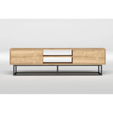 Fitzgibbon LED Media Living Lounge Console Table