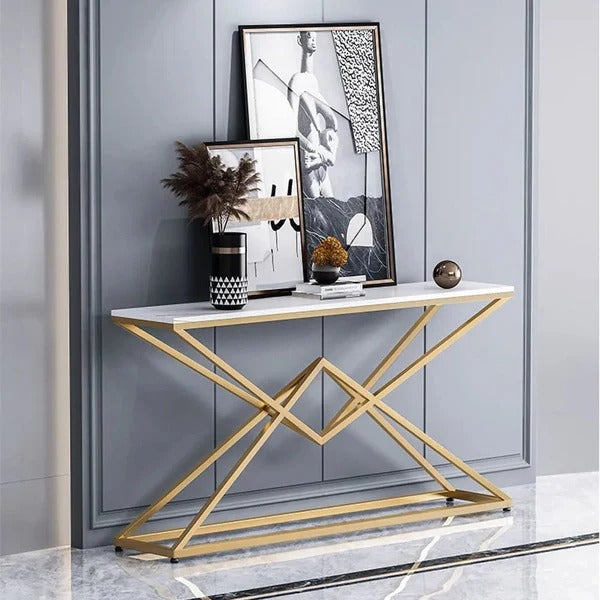 Ziggy Center Pyramid Hallway Console Living Lounge Facing Table