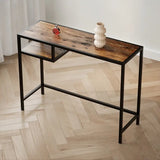 Narrow Entryway Small Hallway Desk Console Table