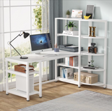 Space Savin Modern Computer Work Station Desk Organizer Table - waseeh.com