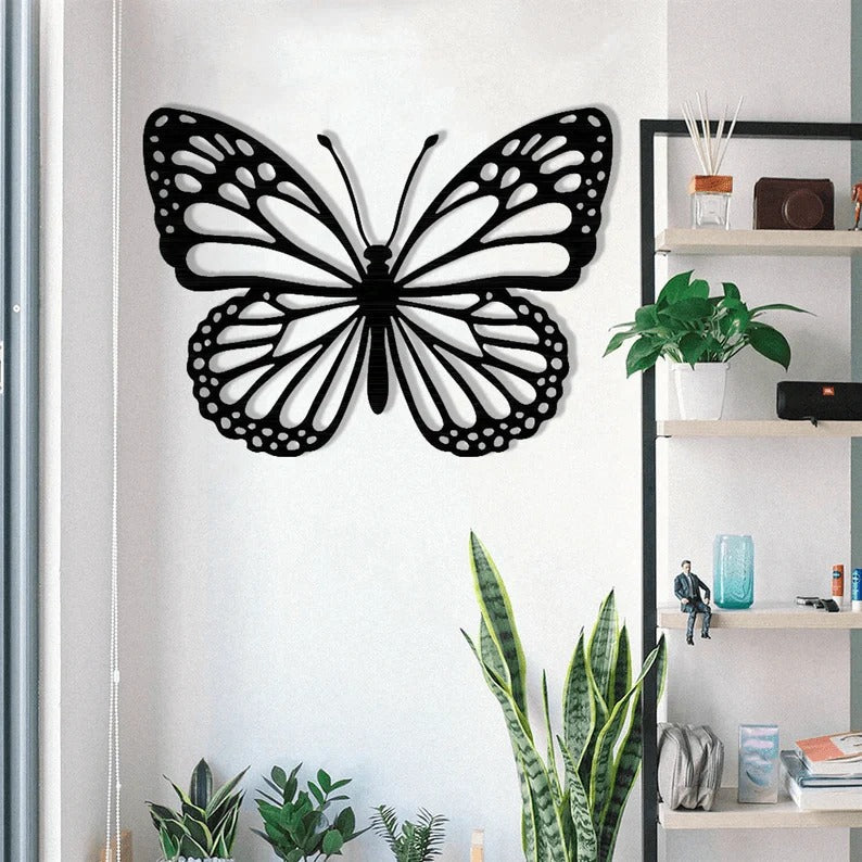 Buterfly Metal Wall Decor