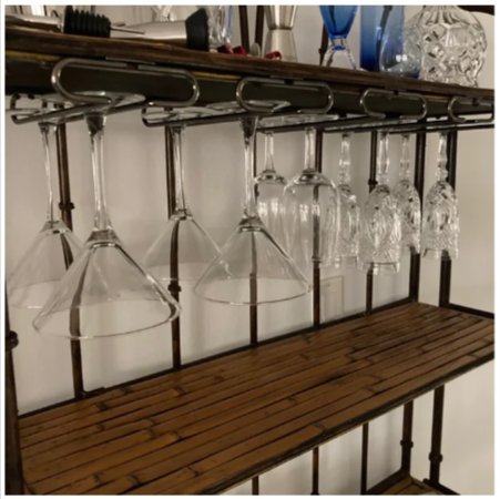 Hanging Glass Rack - waseeh.com