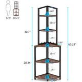 Plight Ladder Bookcase Shelve Kitchen Organizer Rack - waseeh.com