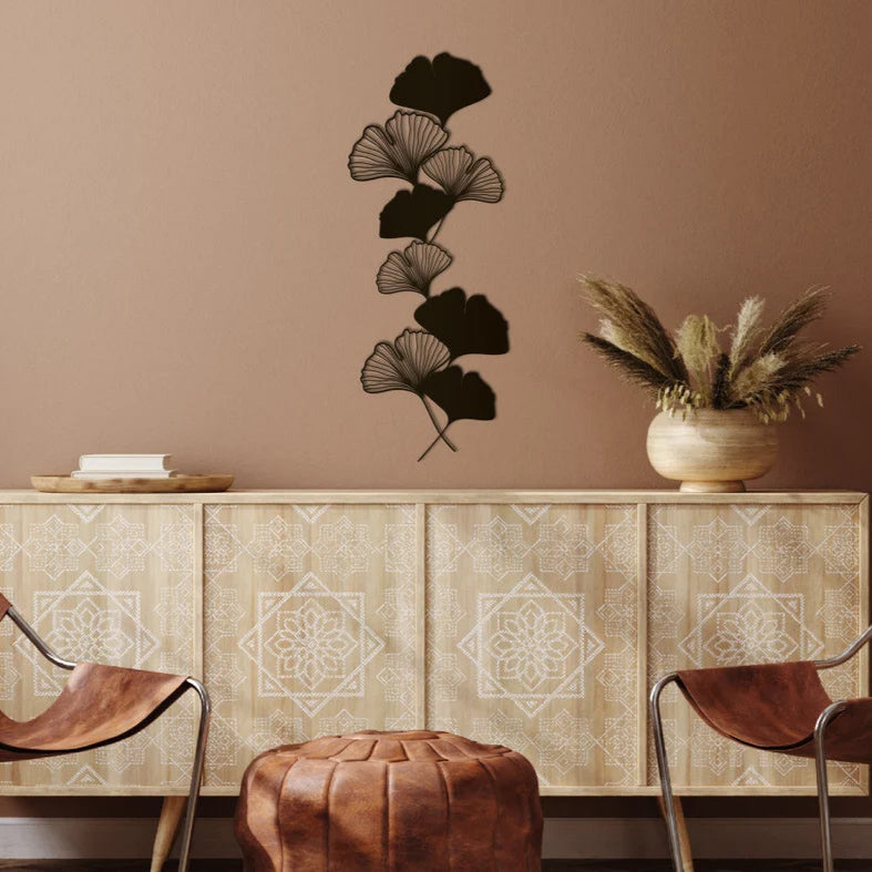 Gingko Metal Wall Decor