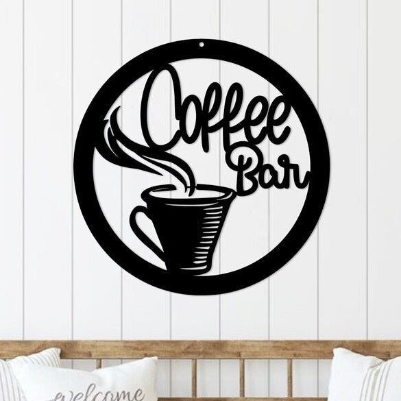 Coffee Metal Wall Art