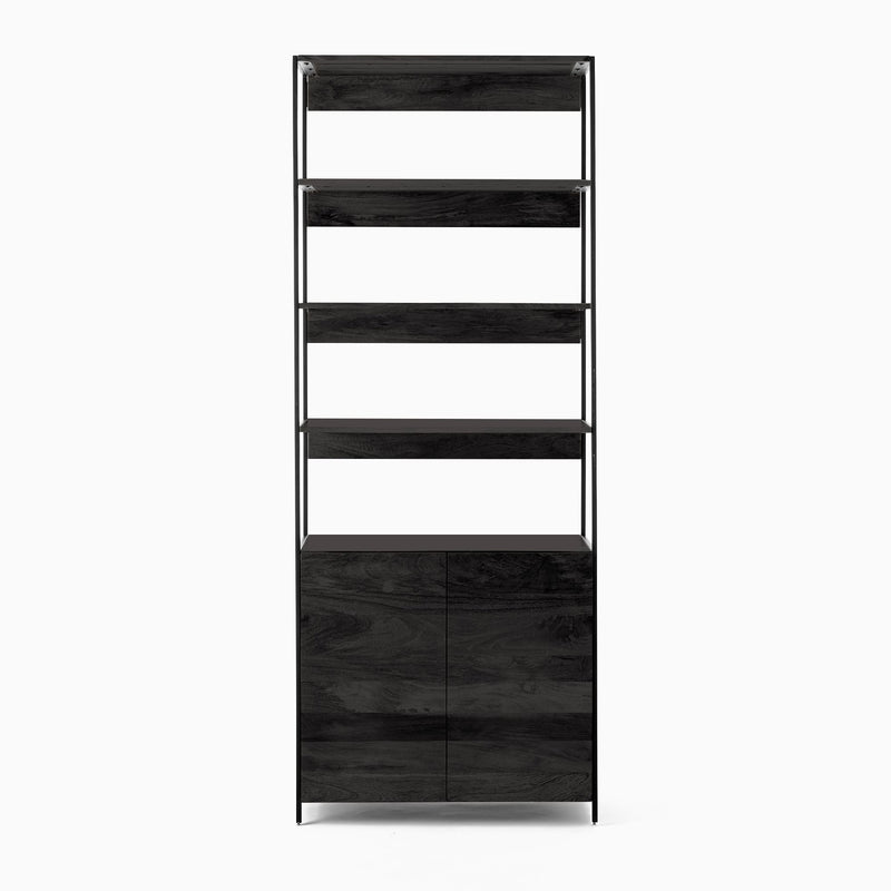 Modu Open & Closed Storage Cabinet Organizer Rack