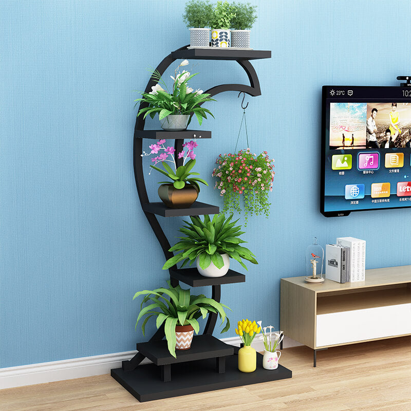 Heart Curved Plant Shelve Rack Decor - waseeh.com