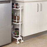 Slimy Mobility Kitchen Storage Organizer Trolley - waseeh.com