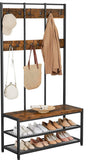 Gardero XL Cloth Shoe Coat Storage Organizer Rack - waseeh.com