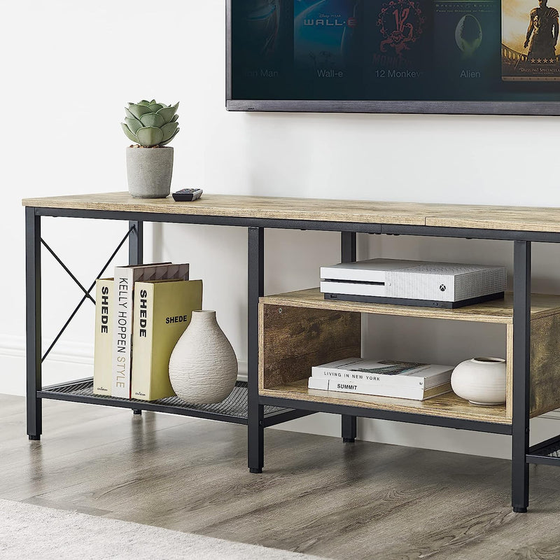 Ultra Wide Multipurpose LED Lounge Living Room Console Table - waseeh.com