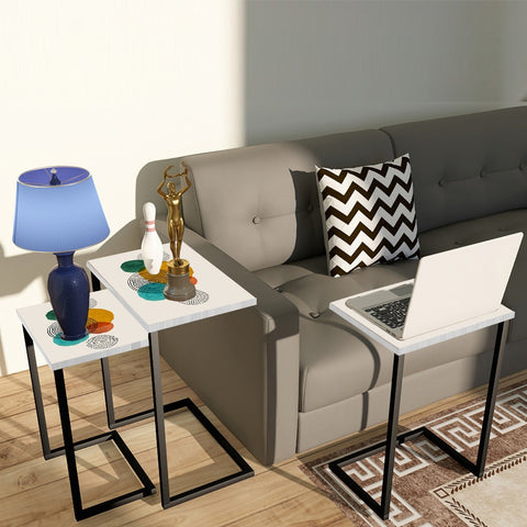 Centra Tinge Vibes Living Lounge Bedroom Organizer Nesting Tables (3 Pcs) - waseeh.com