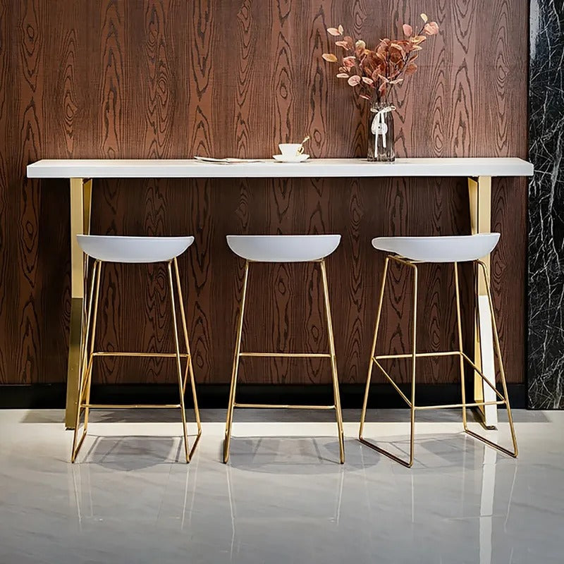 Spurious Living Lounge Drawing Room Breakfast LED Console Table - waseeh.com